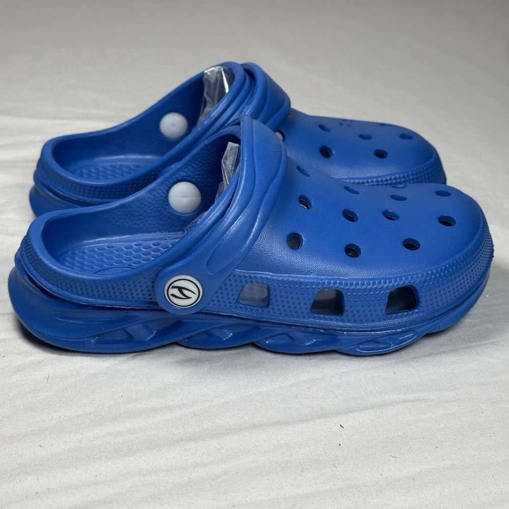 Kids Blue Clogs Size 10 Toddler Slip On Sandals Lightweight Water‎ Shoes